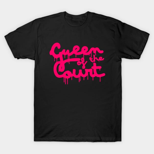 Basketball Lover Queen of the Court T-Shirt by BucketsCulture